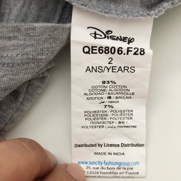 Toddler Mickey Mouse T-shirt Size 2 - Picture 4 of 5